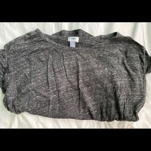Old Navy Slouchy Gray Tee